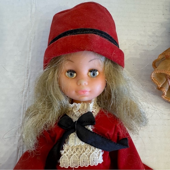 Vintage Lot of 3 Collectible Dolls 6-14" Lot Of 3 Dressed Dolls - Picture 10 of 15